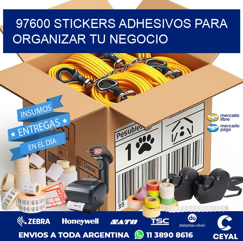 97600 STICKERS ADHESIVOS PARA ORGANIZAR TU NEGOCIO