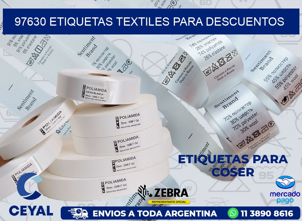 97630 ETIQUETAS TEXTILES PARA DESCUENTOS