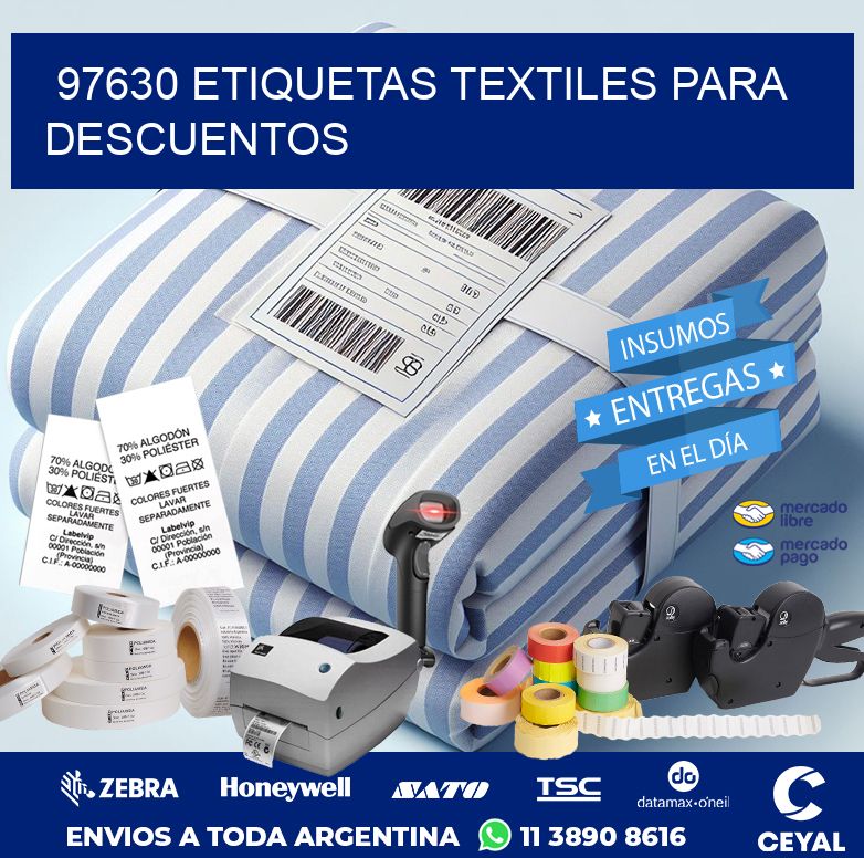 97630 ETIQUETAS TEXTILES PARA DESCUENTOS
