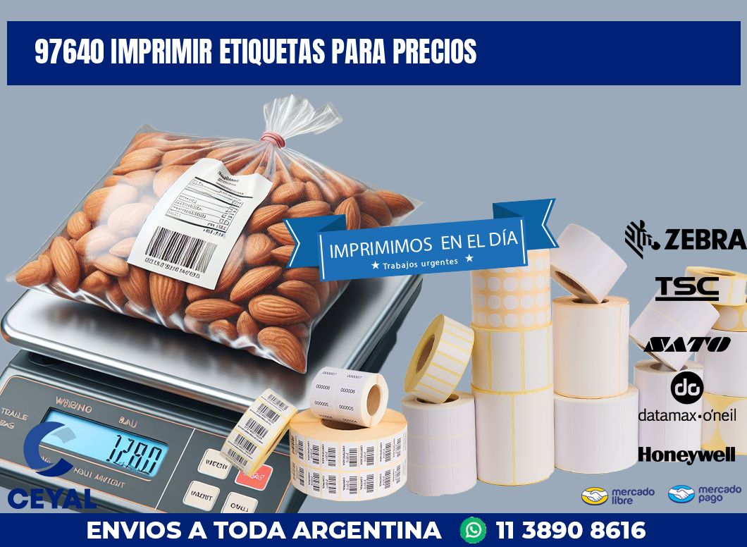 97640 IMPRIMIR ETIQUETAS PARA PRECIOS