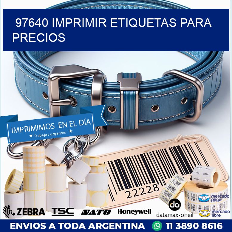 97640 IMPRIMIR ETIQUETAS PARA PRECIOS