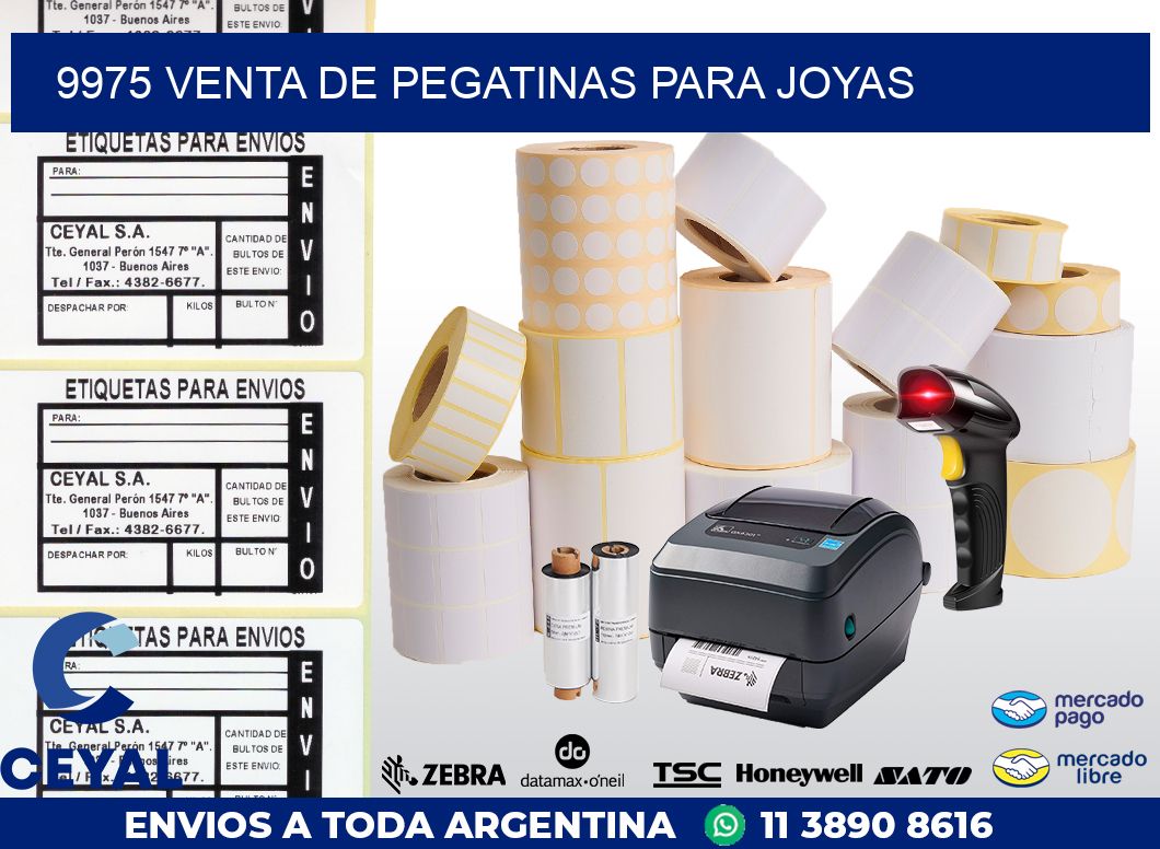 9975 VENTA DE PEGATINAS PARA JOYAS