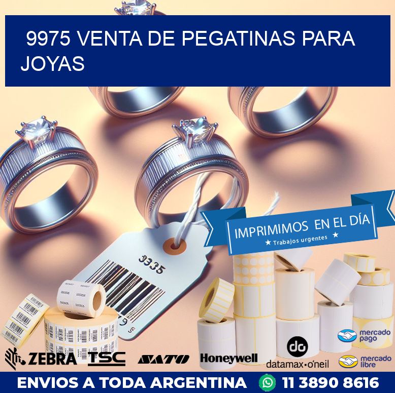 9975 VENTA DE PEGATINAS PARA JOYAS