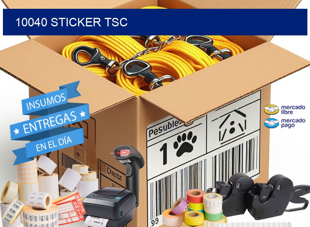 10040 sticker tsc