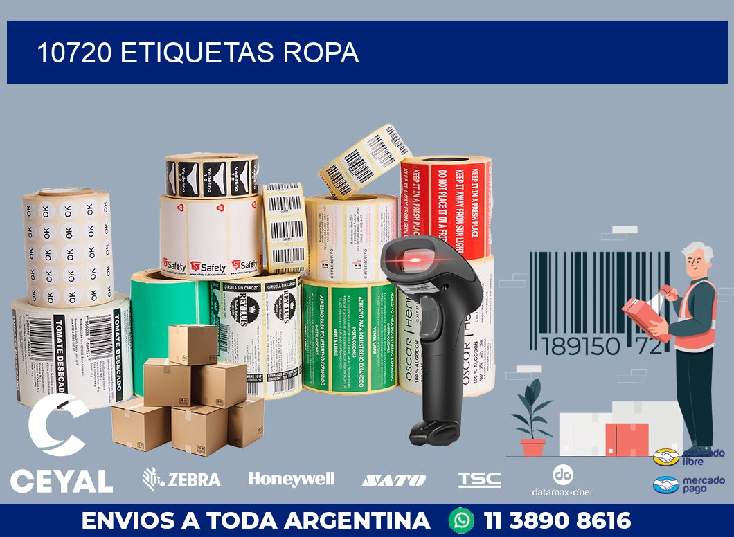 10720 ETIQUETAS ROPA