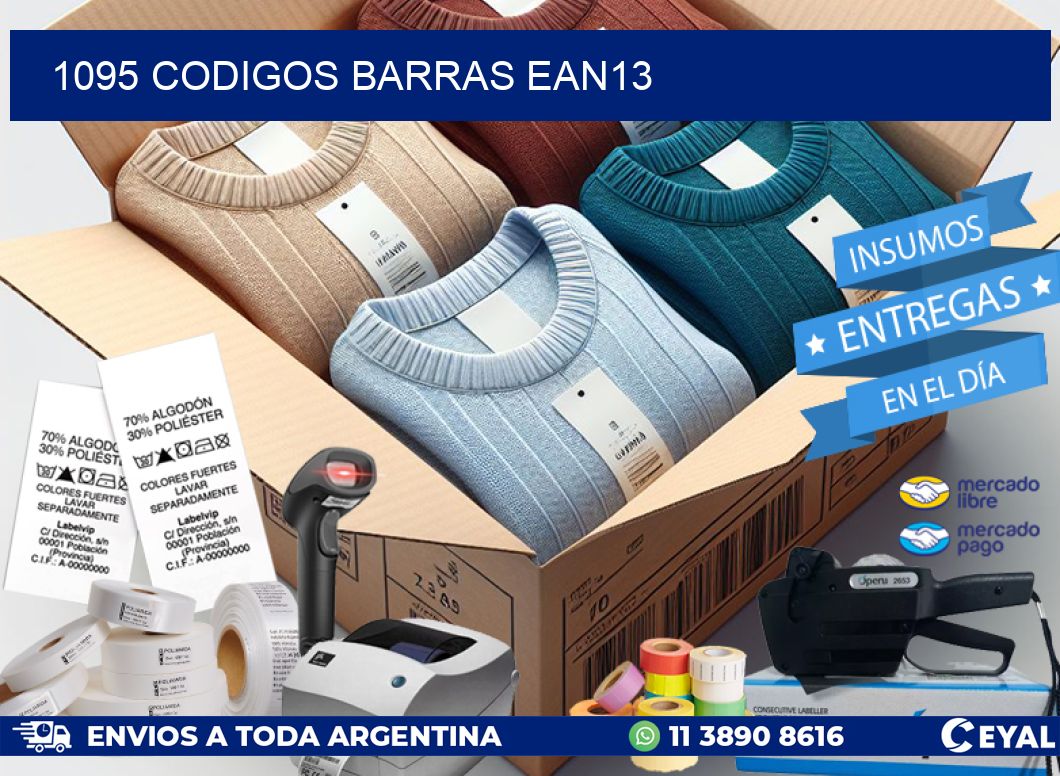1095 CODIGOS BARRAS EAN13