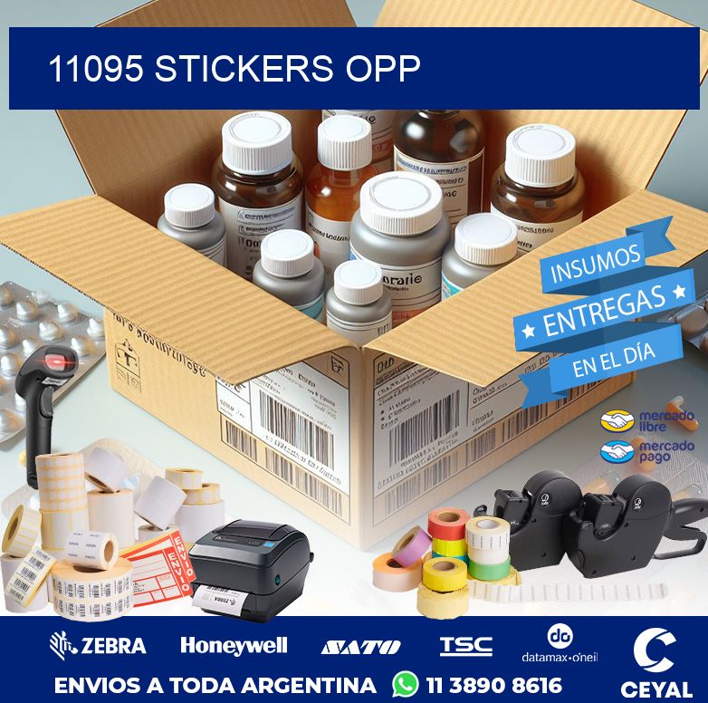 11095 STICKERS OPP