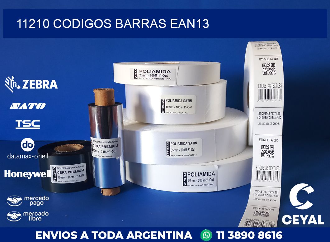 11210 CODIGOS BARRAS EAN13