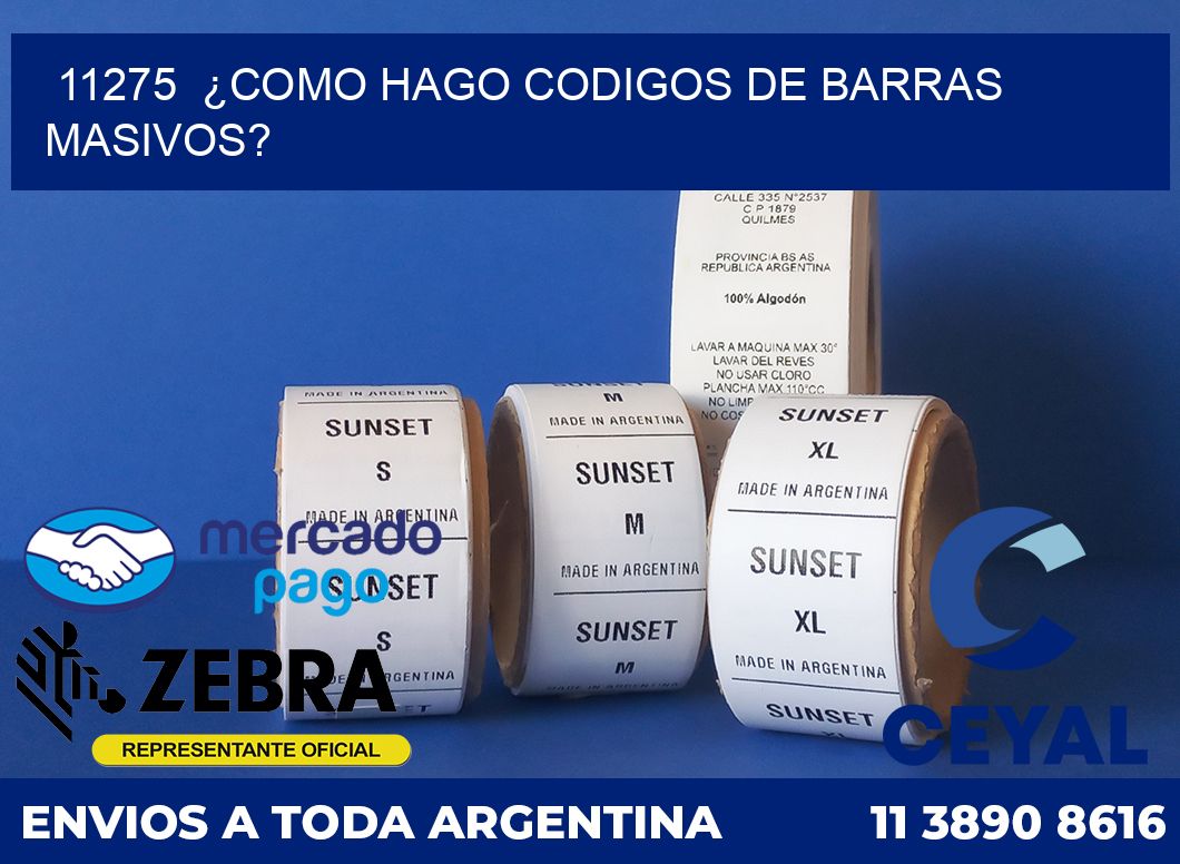 11275 ¿COMO HAGO CODIGOS DE BARRAS MASIVOS?