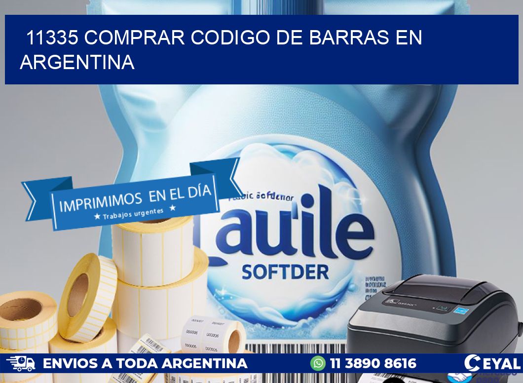 11335 Comprar Codigo de Barras en Argentina