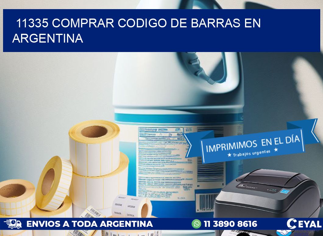 11335 Comprar Codigo de Barras en Argentina
