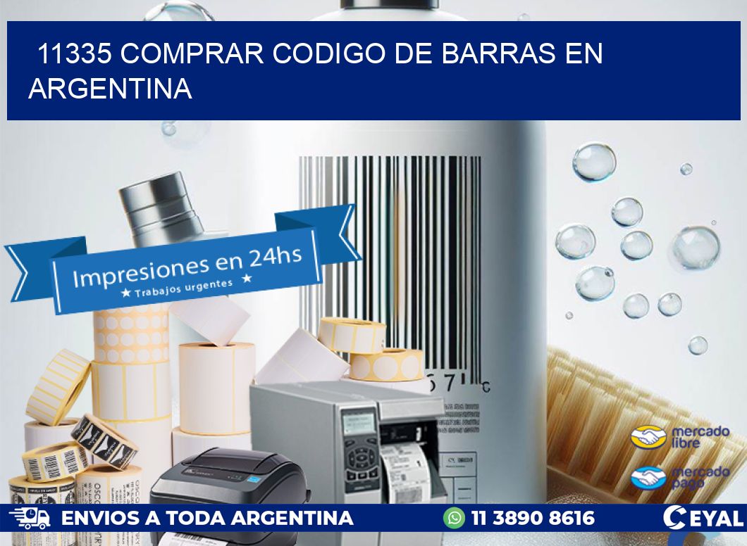11335 Comprar Codigo de Barras en Argentina
