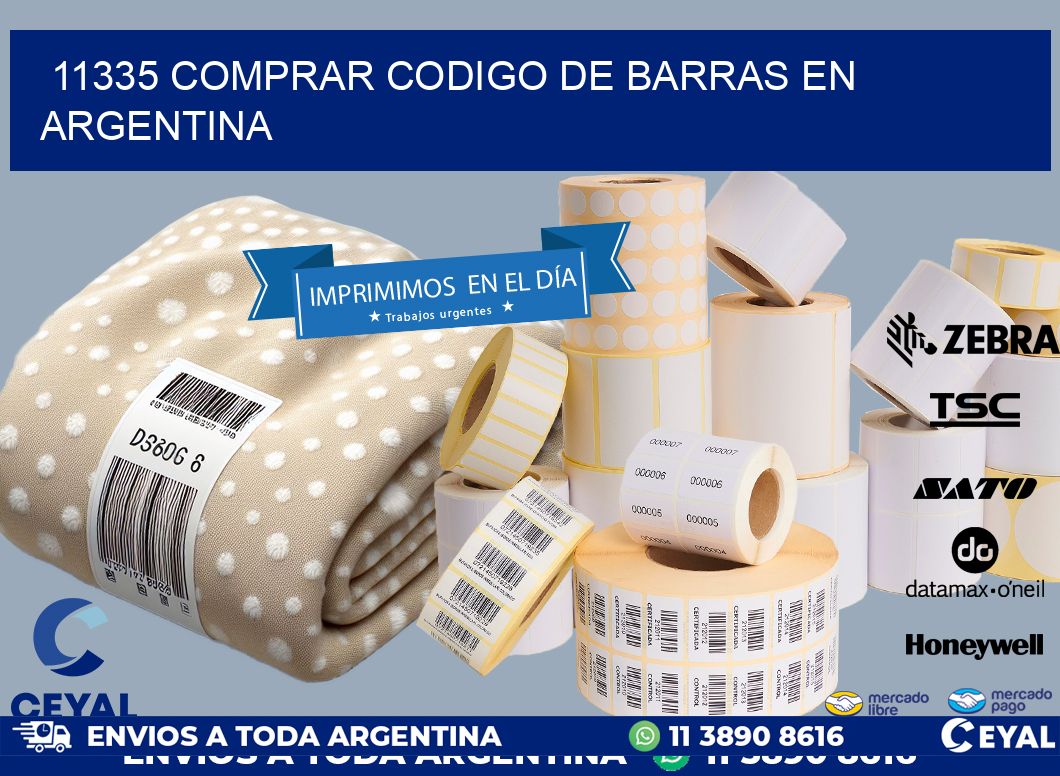 11335 Comprar Codigo de Barras en Argentina