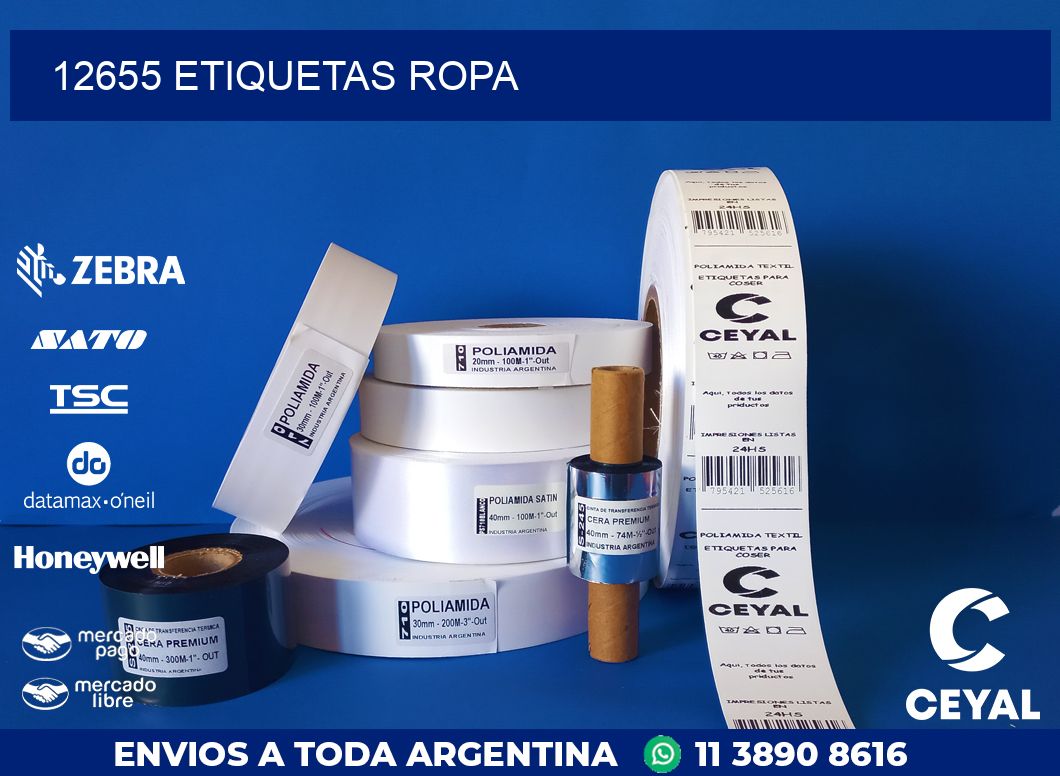 12655 ETIQUETAS ROPA