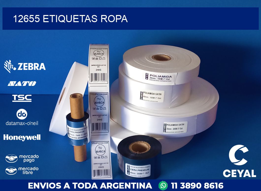 12655 ETIQUETAS ROPA