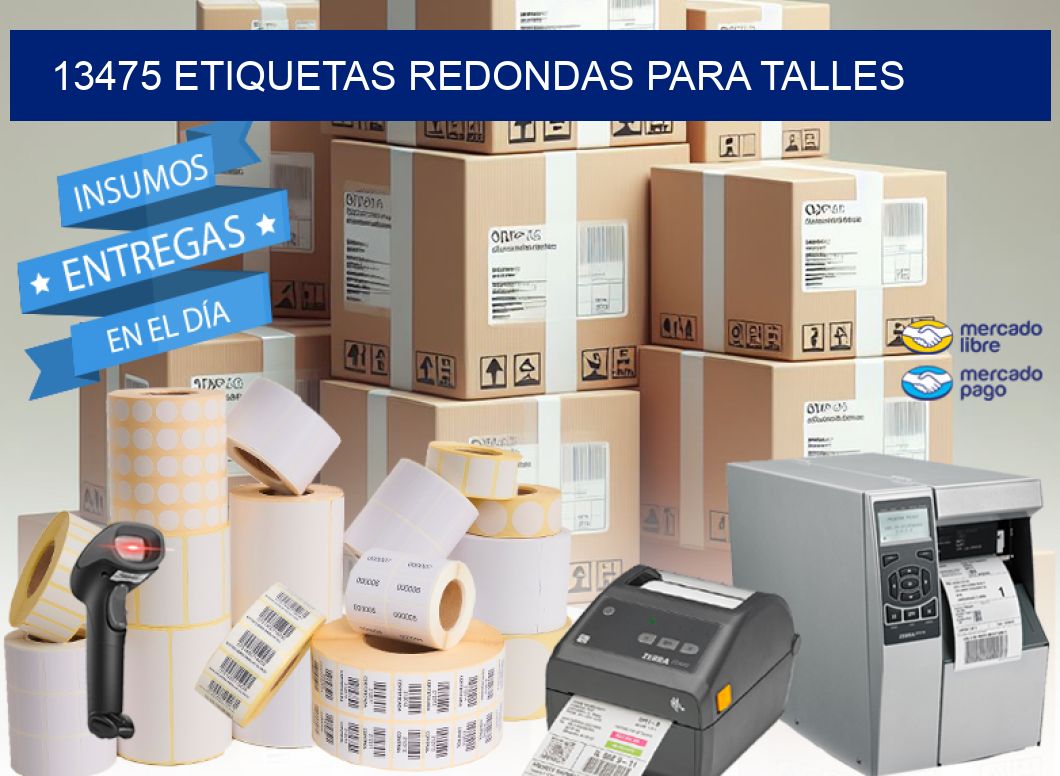13475 ETIQUETAS REDONDAS PARA TALLES