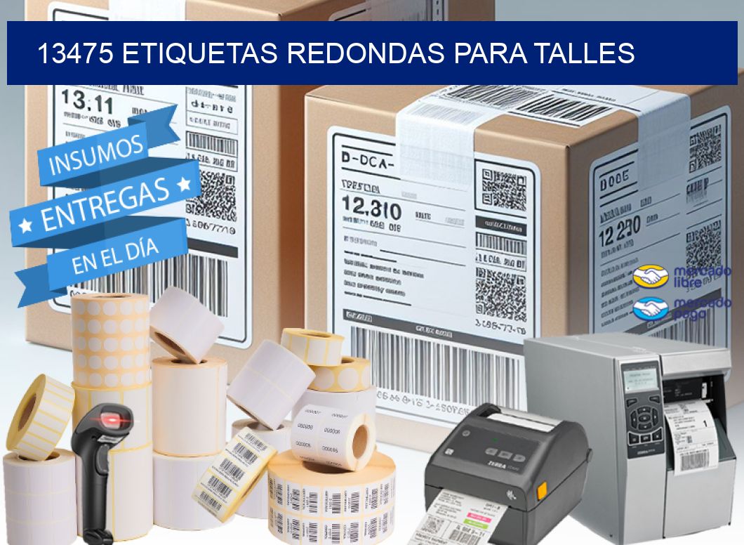 13475 ETIQUETAS REDONDAS PARA TALLES