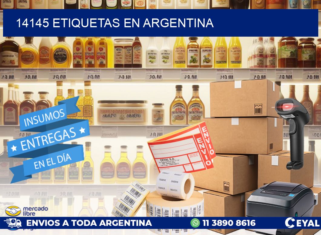 14145 etiquetas en argentina