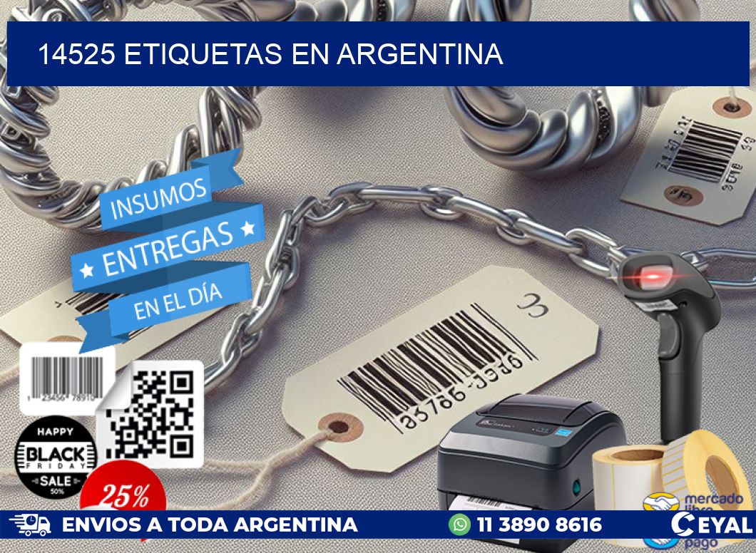 14525 etiquetas en argentina