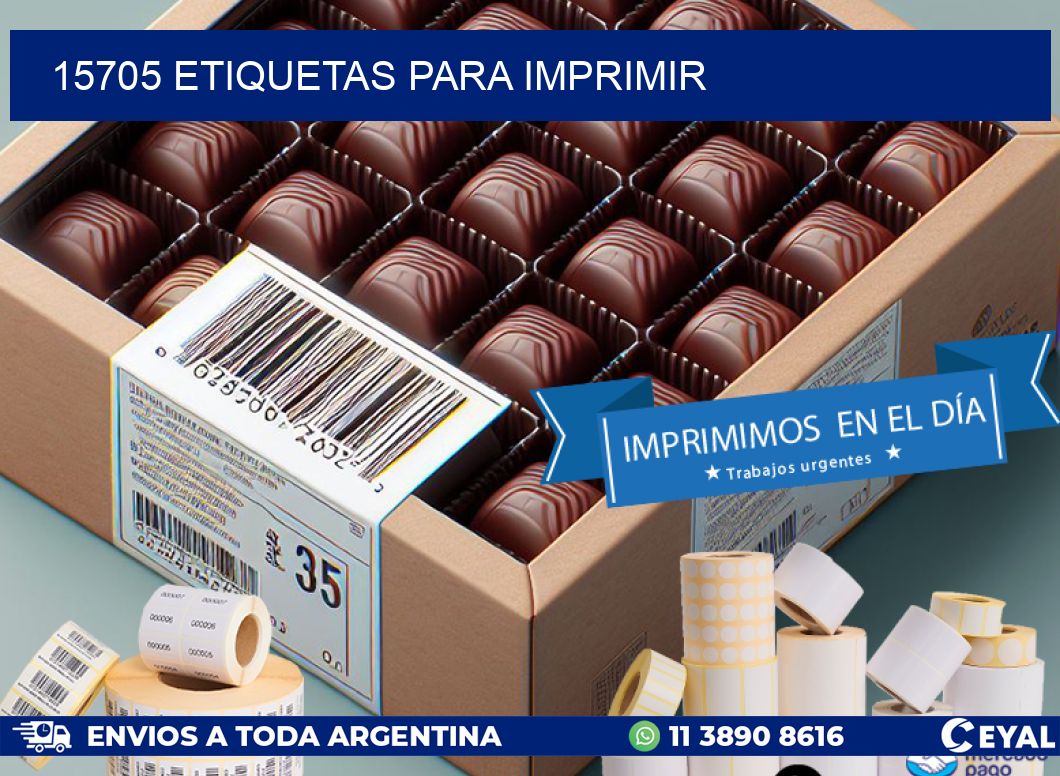 15705 ETIQUETAS PARA IMPRIMIR