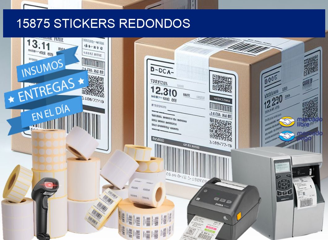 15875 STICKERS REDONDOS