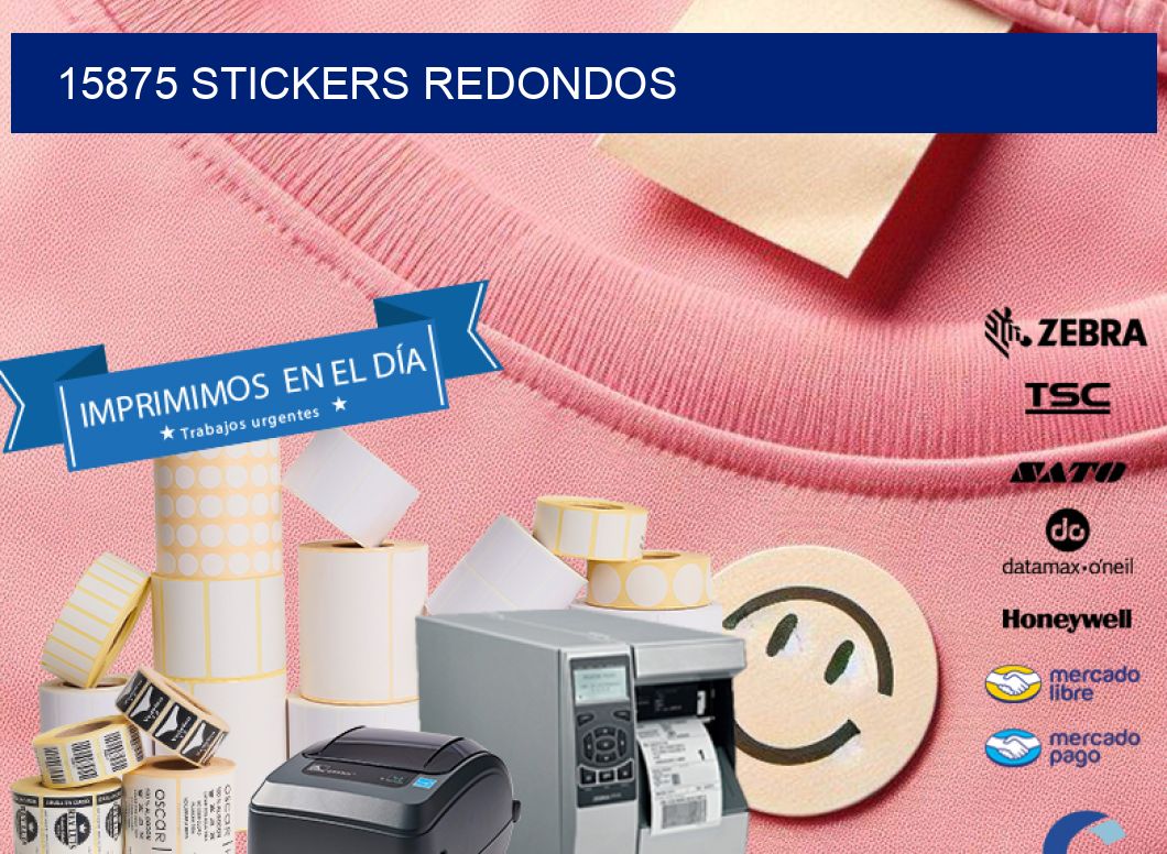 15875 STICKERS REDONDOS