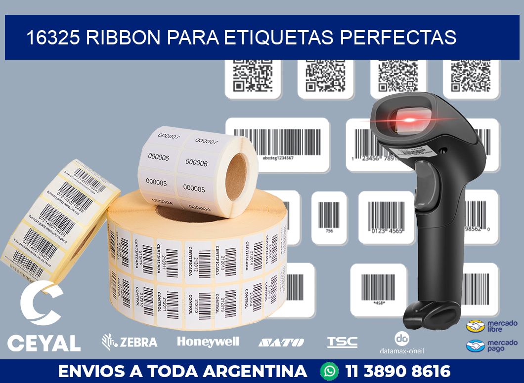 16325 RIBBON PARA ETIQUETAS PERFECTAS