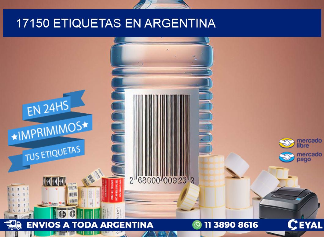 17150 etiquetas en argentina