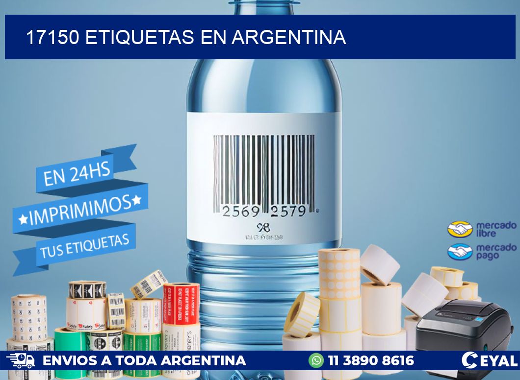 17150 etiquetas en argentina