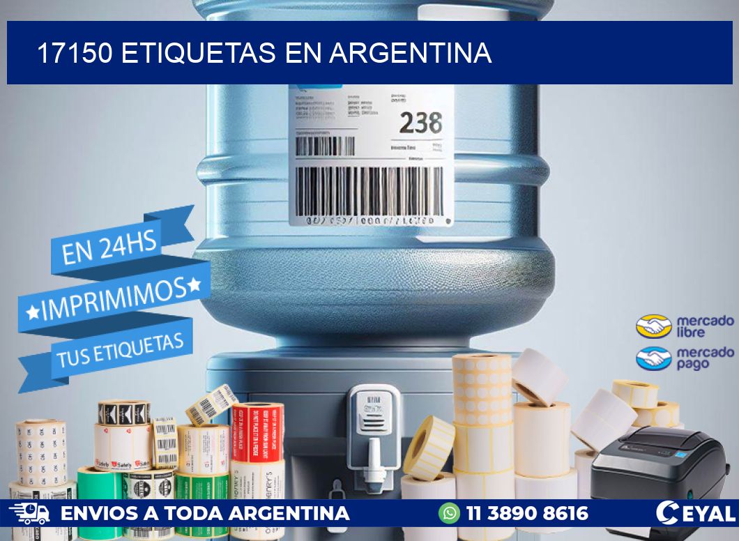 17150 etiquetas en argentina