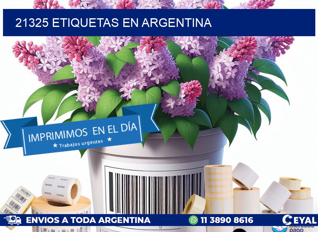 21325 etiquetas en argentina