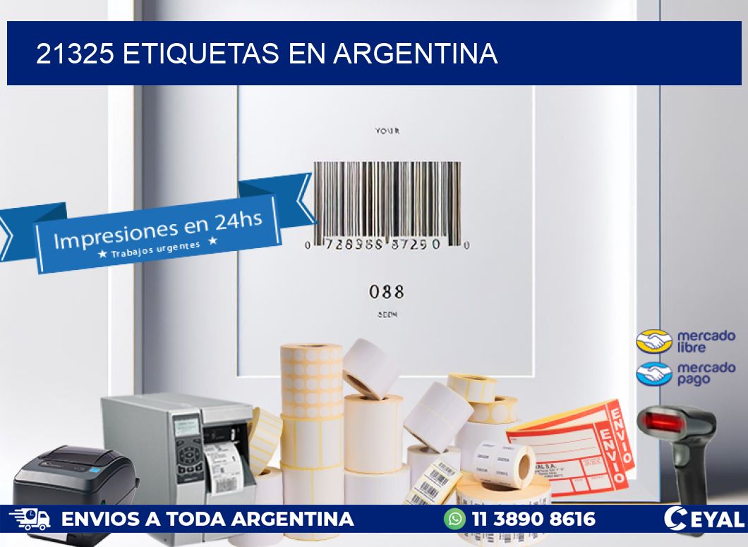 21325 etiquetas en argentina