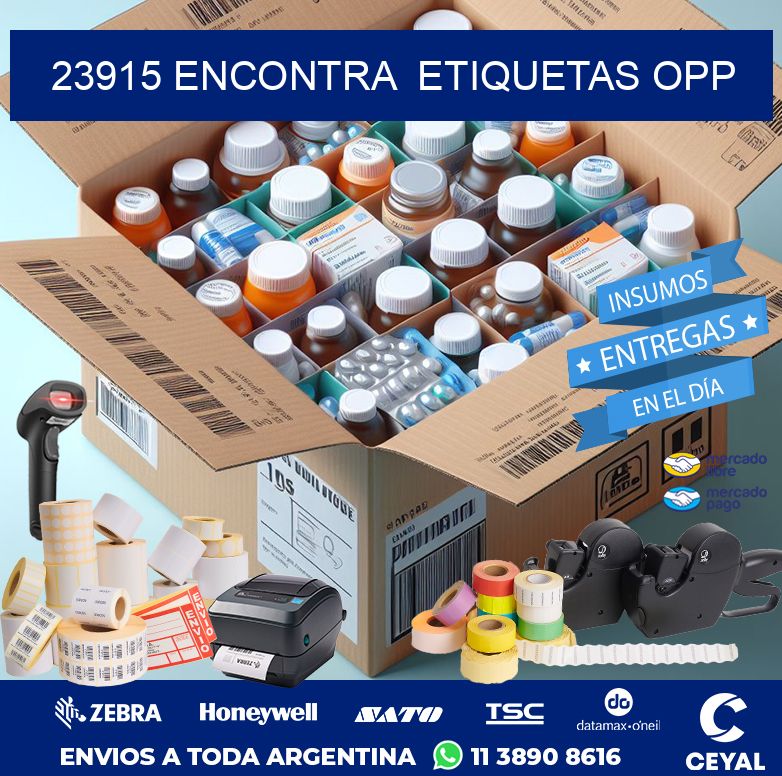 23915 ENCONTRA  ETIQUETAS OPP