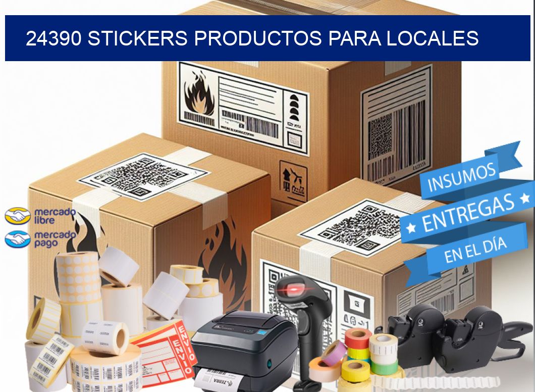 24390 STICKERS PRODUCTOS PARA LOCALES