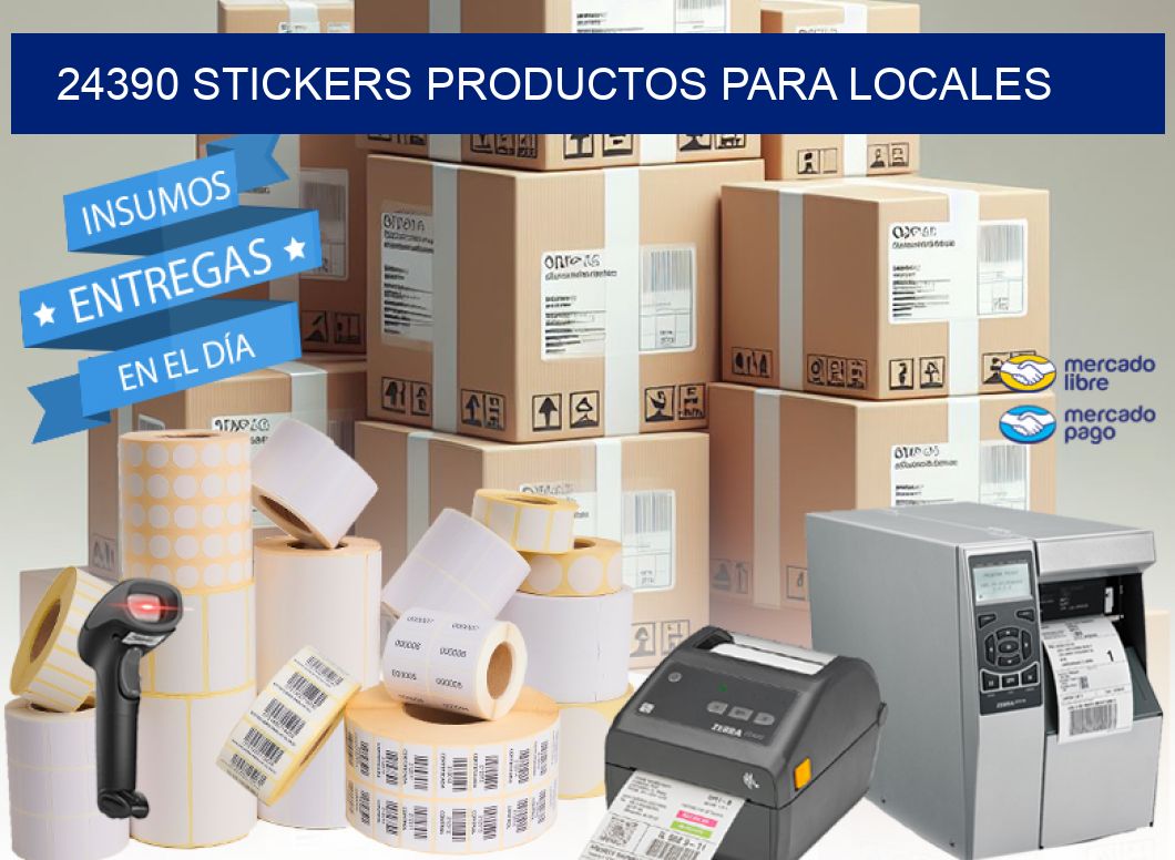 24390 STICKERS PRODUCTOS PARA LOCALES