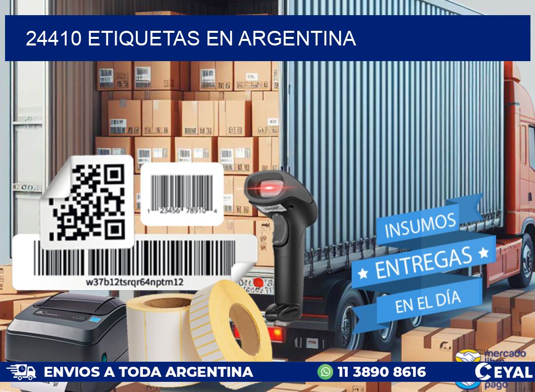 24410 etiquetas en argentina