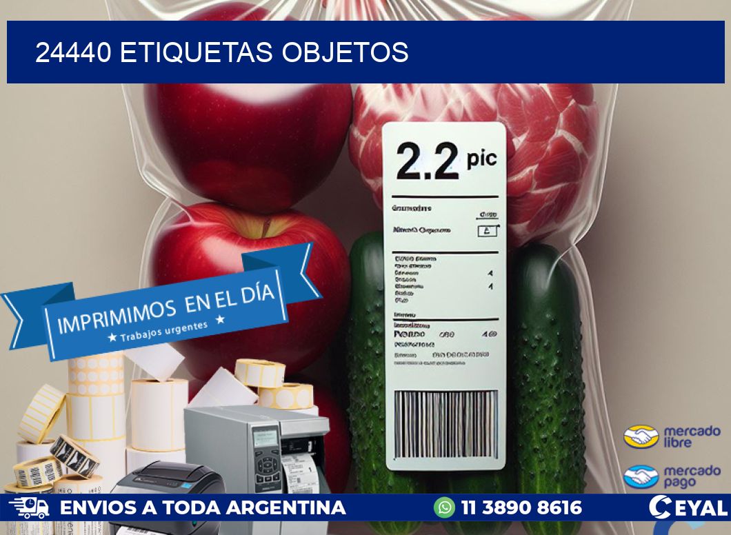24440 etiquetas objetos