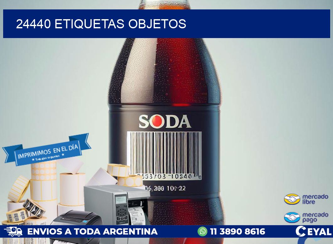 24440 etiquetas objetos