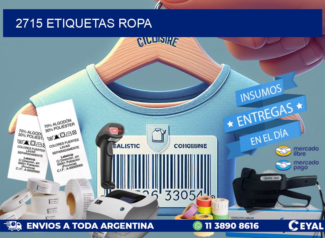 2715 ETIQUETAS ROPA