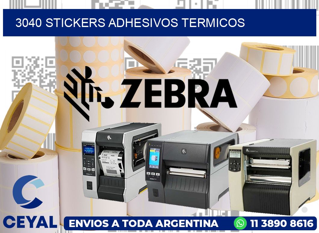 3040 stickers adhesivos termicos