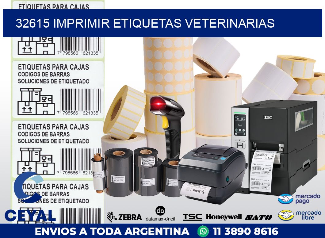 32615 IMPRIMIR ETIQUETAS VETERINARIAS