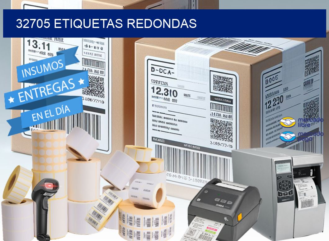 32705 ETIQUETAS REDONDAS