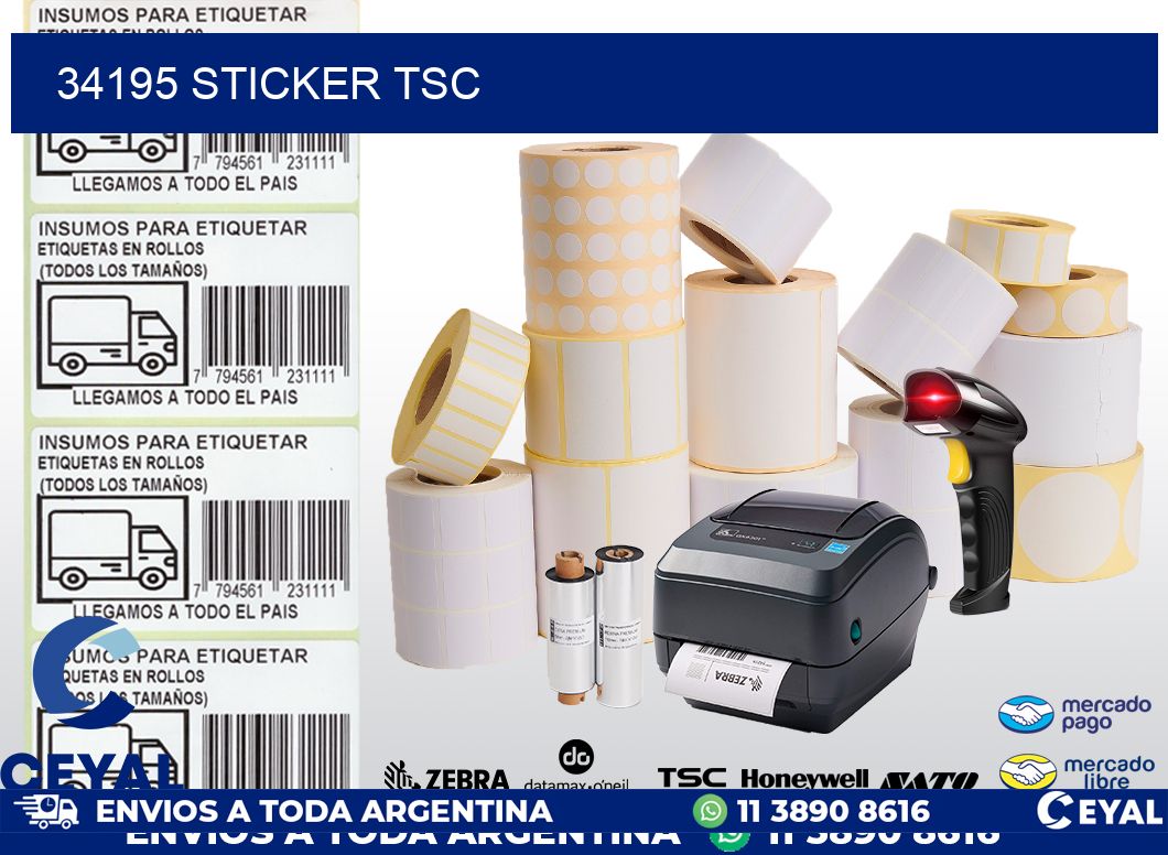 34195 sticker tsc
