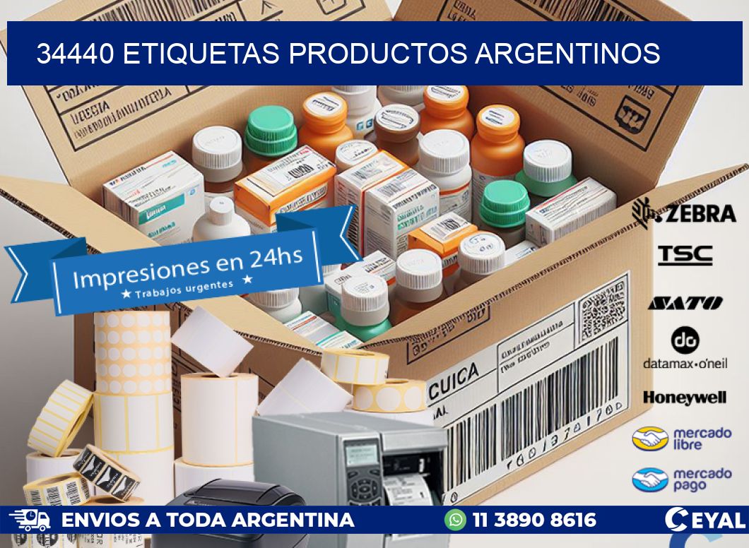 34440 etiquetas productos argentinos