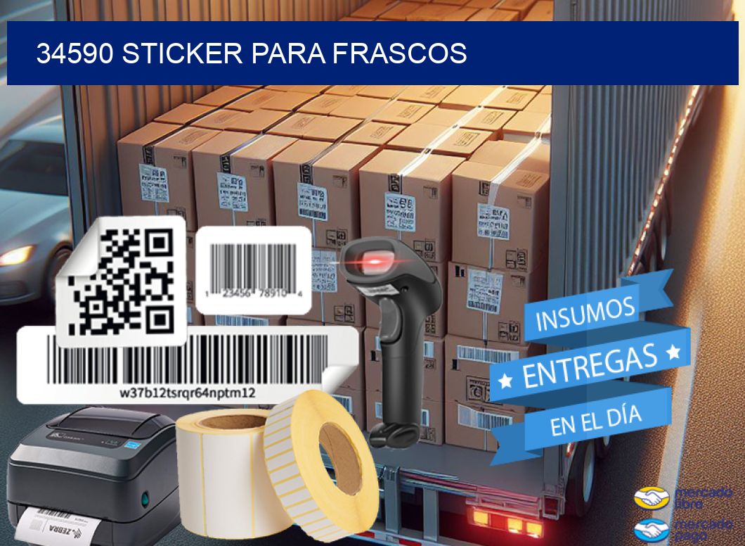 34590 STICKER PARA FRASCOS