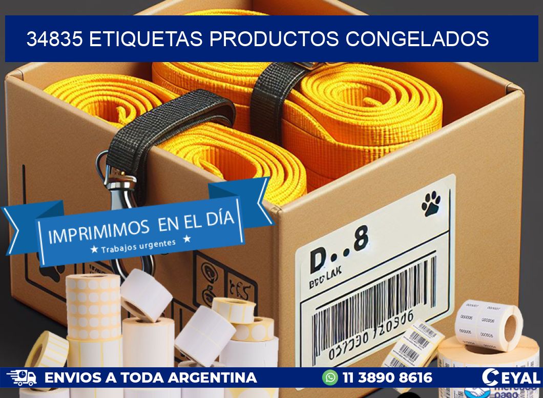 34835 etiquetas productos congelados
