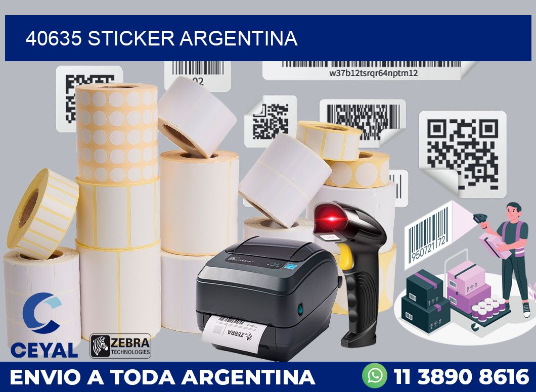 40635 Sticker Argentina