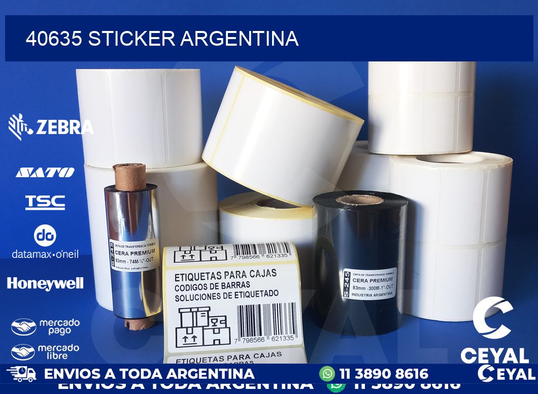 40635 Sticker Argentina
