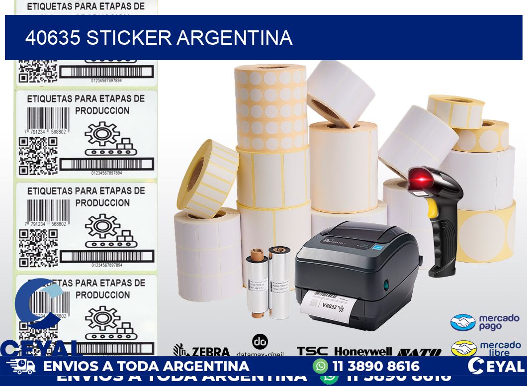 40635 Sticker Argentina