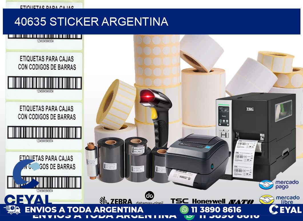 40635 Sticker Argentina